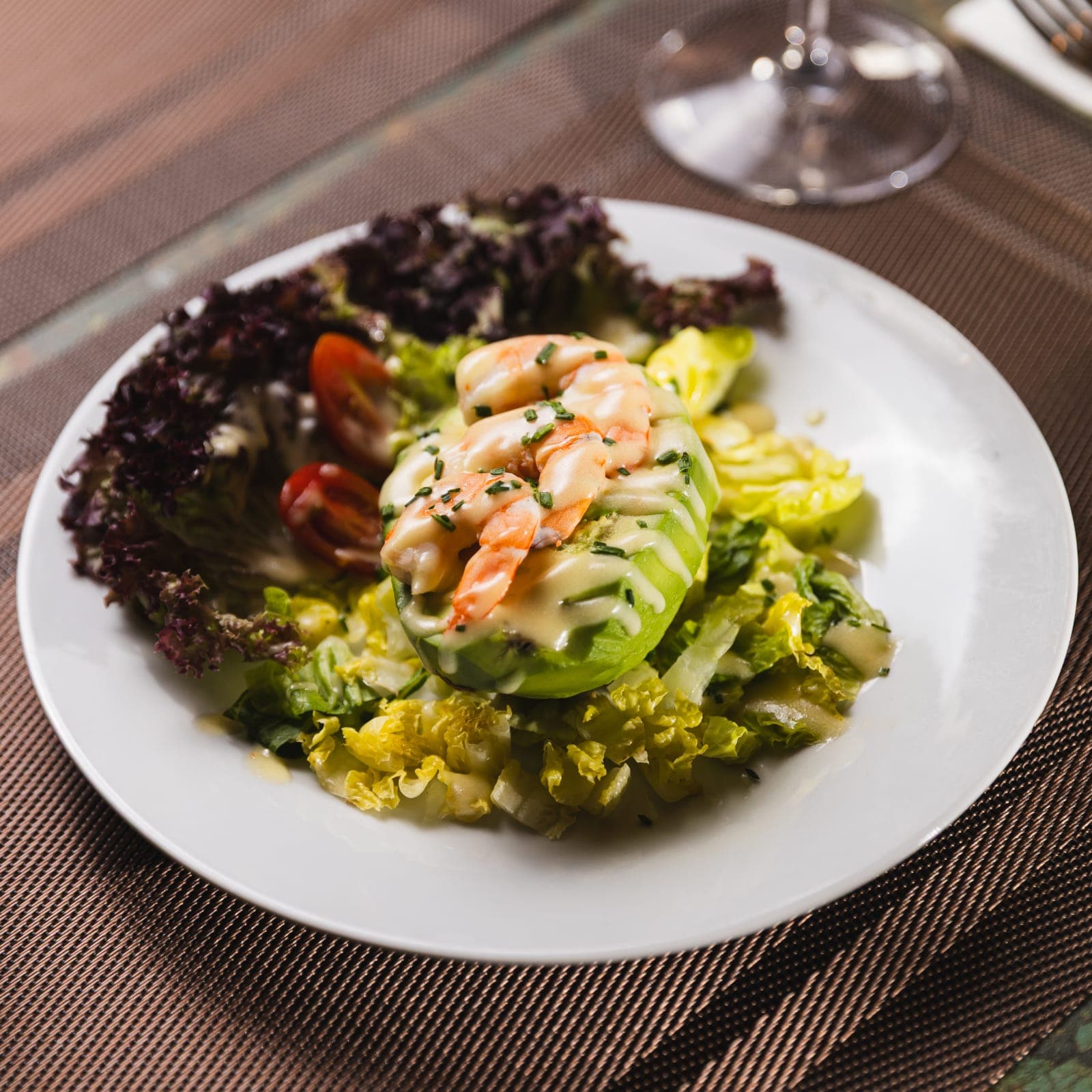 Avocat Crevettes Sauce Cocktail