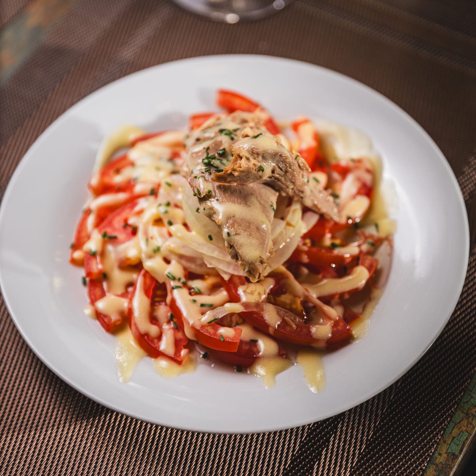 Salade Thon Tomate Oignon